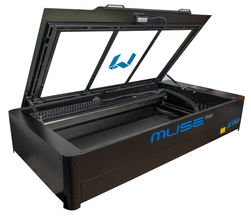 Muse Titan v3 48" x 24" CO2 Laser with AI 3D Camera