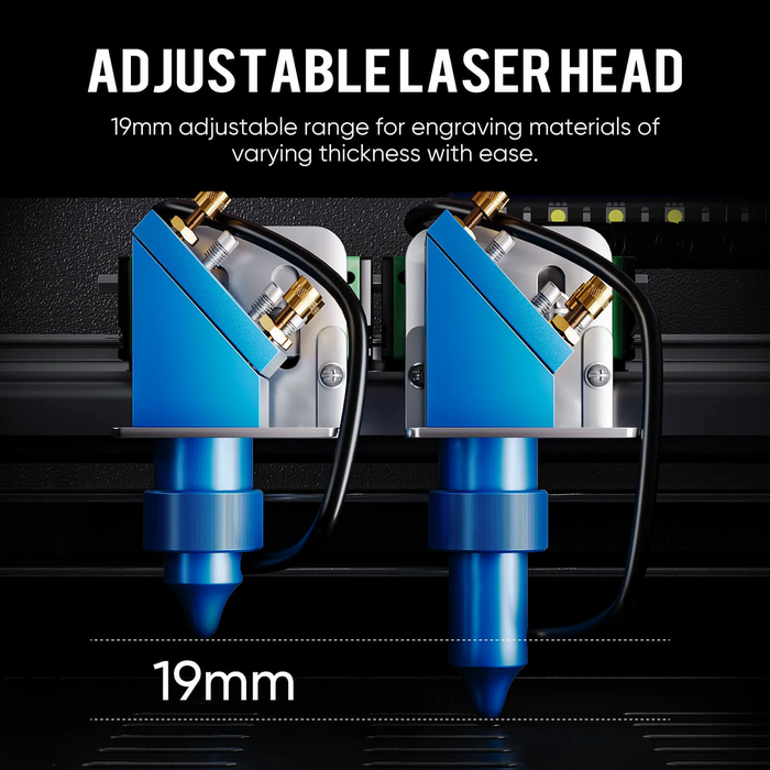 Monport 40W Pro Lightburn-Supported CO2 Laser Engraver
