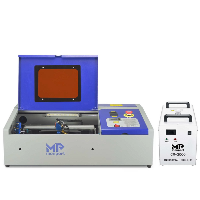 Monport 40W Pro Lightburn-Supported CO2 Laser Engraver