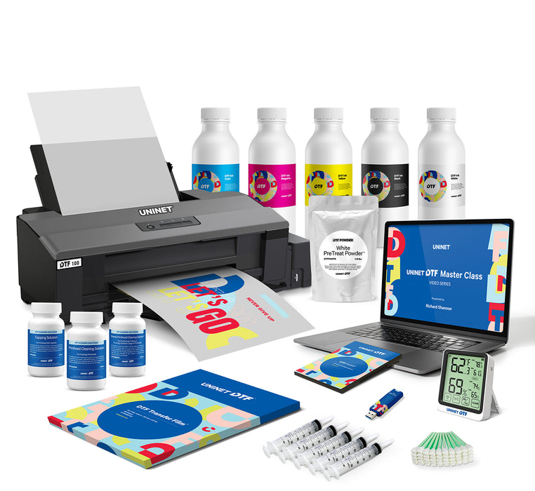UNINET Direct to Film (DTF) 100 Printer Bundle