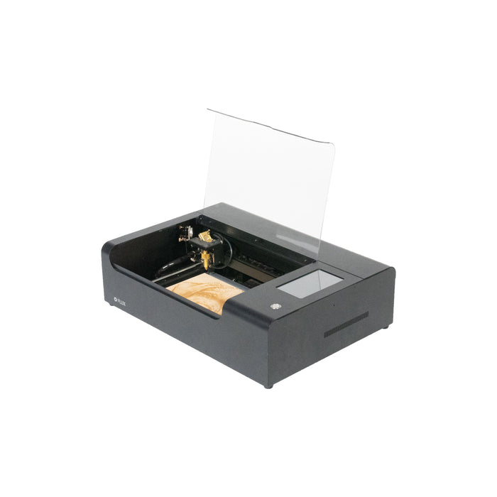 FLUX Beamo 30W CO2 Laser Cutter – Desktop Engraver Starter Kit, 300x210mm, for Wood, Acrylic & More