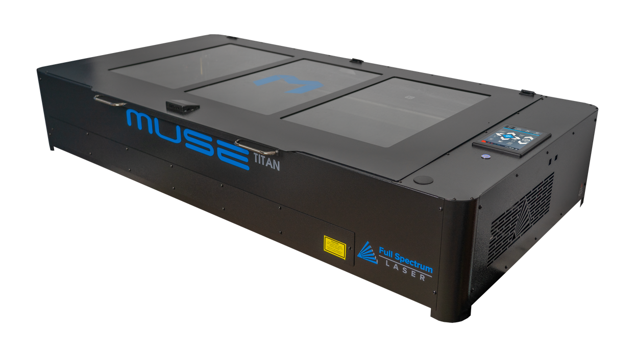 Muse Titan v3 48" x 24" CO2 Laser with AI 3D Camera