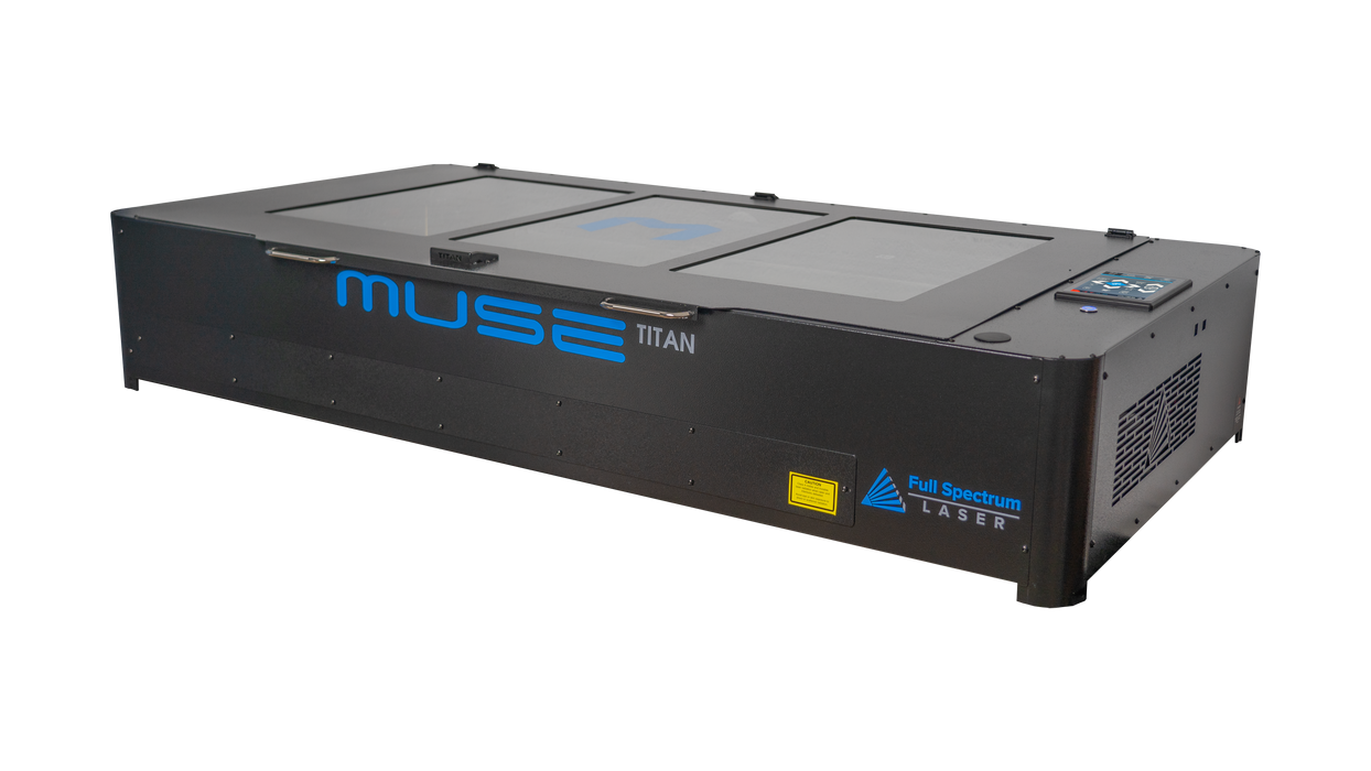 Muse Titan v3 48" x 24" CO2 Laser with AI 3D Camera